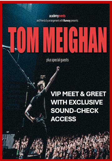 GLASGOW VIP MEET & GREET @ BARROWLANDS SUNDAY 15TH DECEMBER 2024